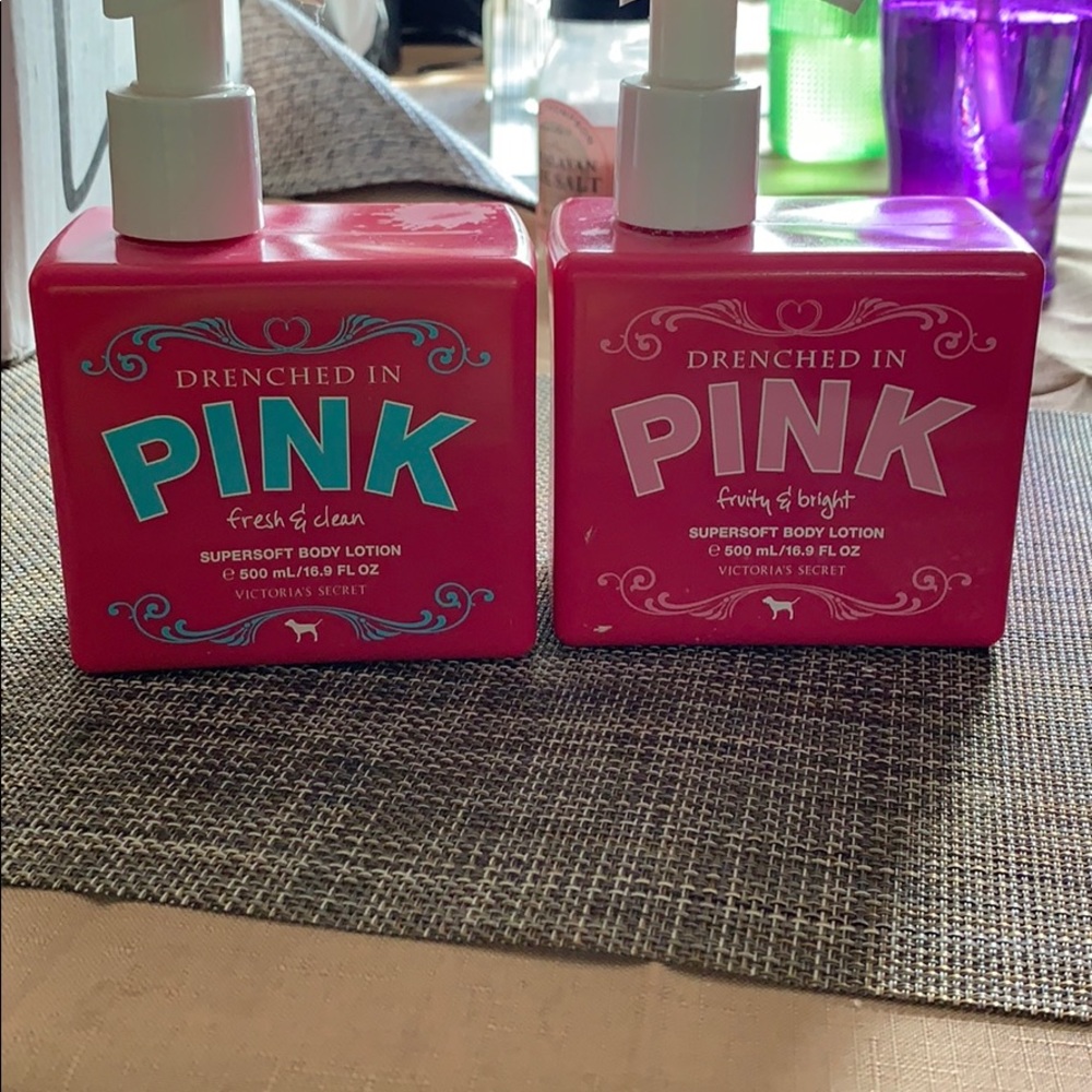 Pink lotion